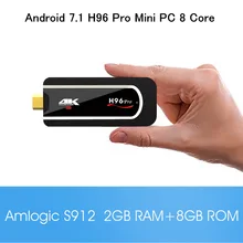 H96 Pro Mini PC Amlogic S912 font b Octa b font font b core b font