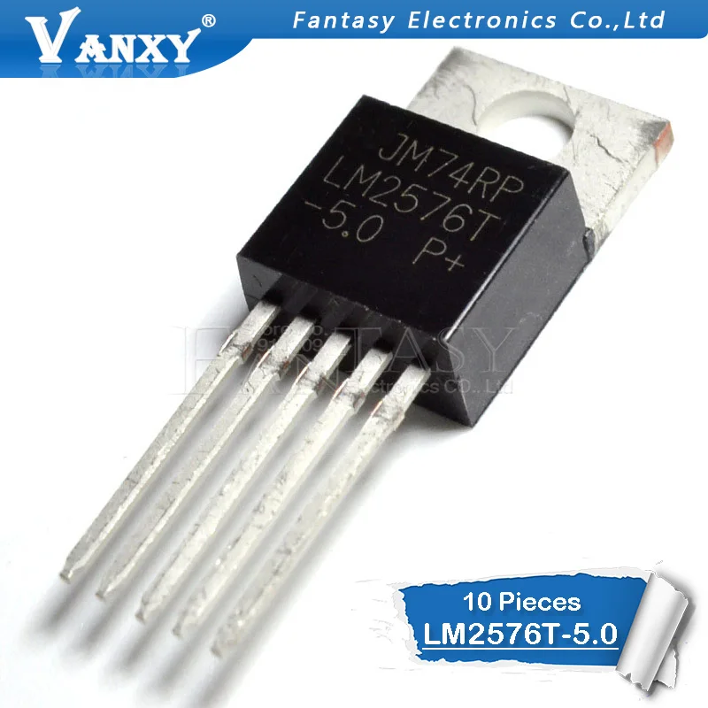 10PCS LM2576T 5.0 TO220 LM2576 TO 220 5 Новинка и оригинальная интегральная схема| |
