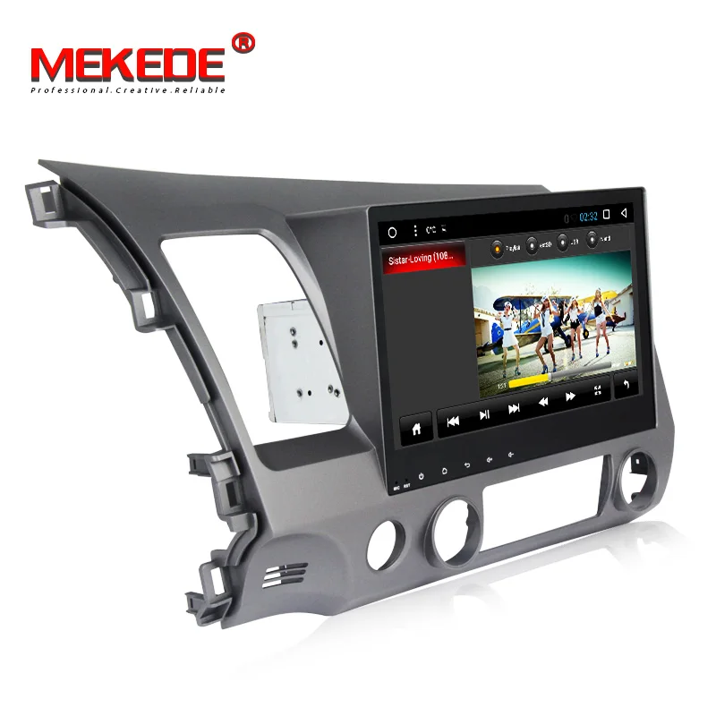 Excellent allwiner T3 1024x600 HD 2DIN Android 7.1 Car Head Unit for Honda Civic 2006-2011 DVD GPS with Radio RDS BT Mirror-Link Wifi 5