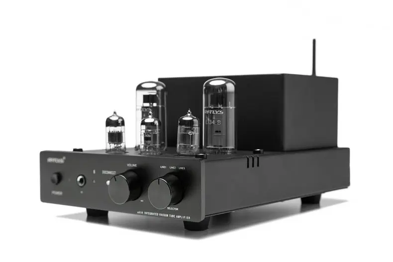 RFTLYS EA1A EL34 ламповый усилитель для наушников и Hi Fi Интегрированный с беспроводным
