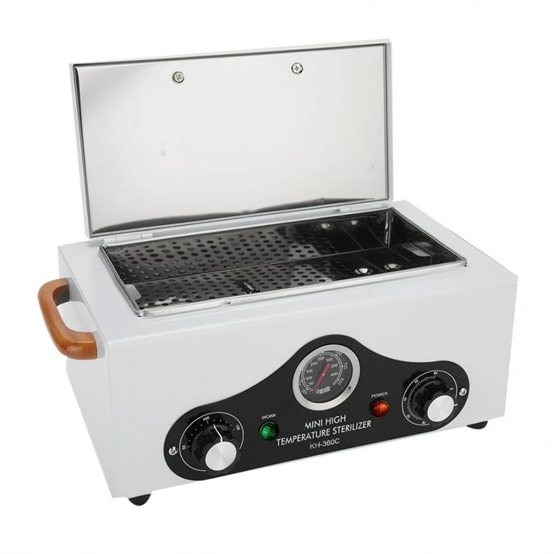  -High Temperature Electric Manicure Nail Tool Sterilizer Box Disinfection Cabinet Portable Equipmen