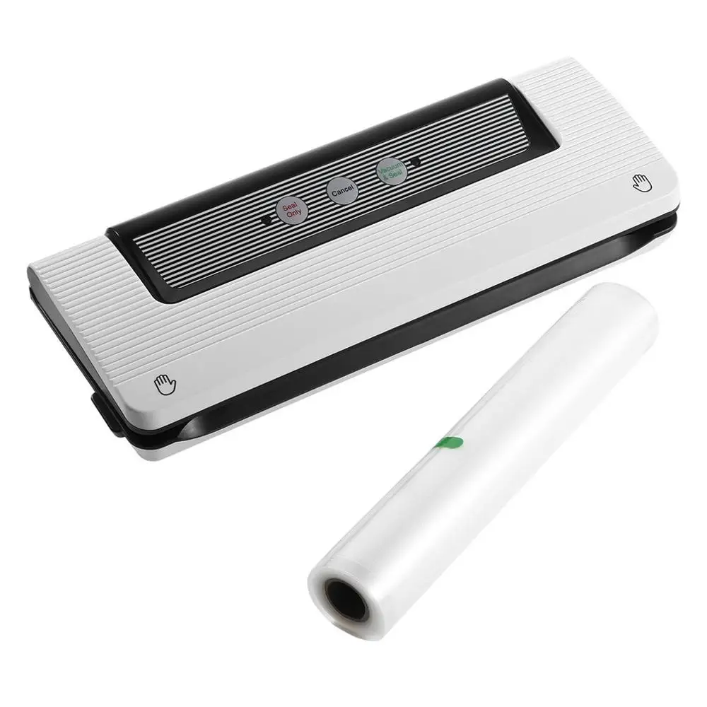 

Multi-function Vacuum Sealer - Preserve & Store Food or Vacuum Moist & Dry Compatible with Roll of Vacuum Bags