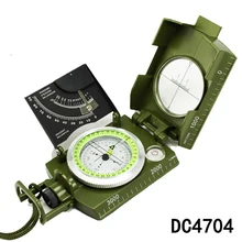 Походный туристический Военный компас для выживания в воде, походный компас, геологический компас, цифровой компас, оборудование для кемпинга