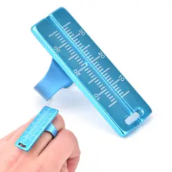 Высокое качество 1 шт. зубной палец линейка измерительная шкала эндодонтические зубные инструменты палец линейка