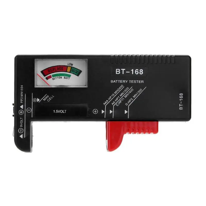 

Battery Capacity Tester Power Supply Detector Electronic Resistor Indicator Household Battery Tester Instruments E5M1