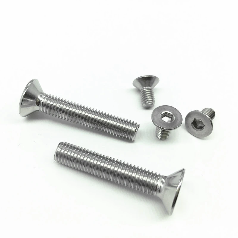 1pcs Stainless steel 304 countersunk head six angle screw M8