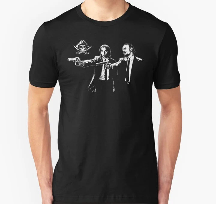 

Men Short sleeve tshirt Black Sails Mashup T Shirt Women t-shirt