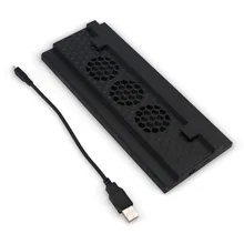 Игровая консоль вертикальная охлаждающая подставка с двойным концентратор usb-порт вертикальный резцедержатель охлаждающая подставка с вентилятором держатель для Xbox One S