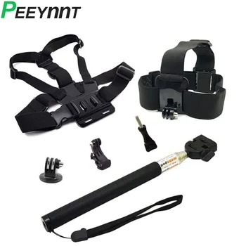 

Accessories Set for Gopro hero 7 Selfie Stick Monopod Mount for Go pro 5 4 6 SJCAM SJ4000 EKEN H9 Action Camera for Xiaomi Yi 4K
