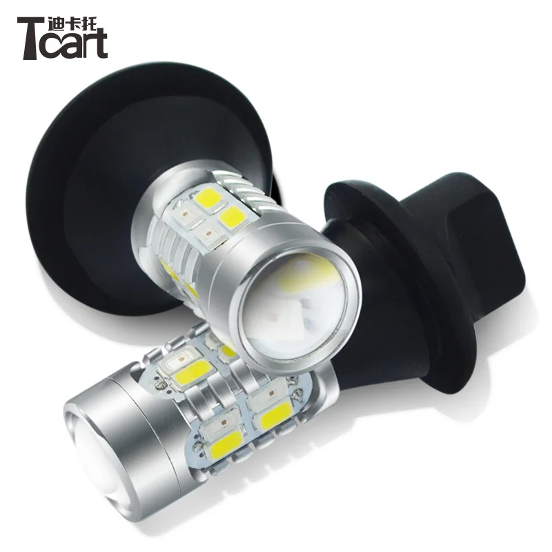 Tcart авто Led BA15S 1156 PY21W canbus DRL дневные ходовые огни Передние поворотники Светильник Автомобиля Winker лампы WY21W T20 7440