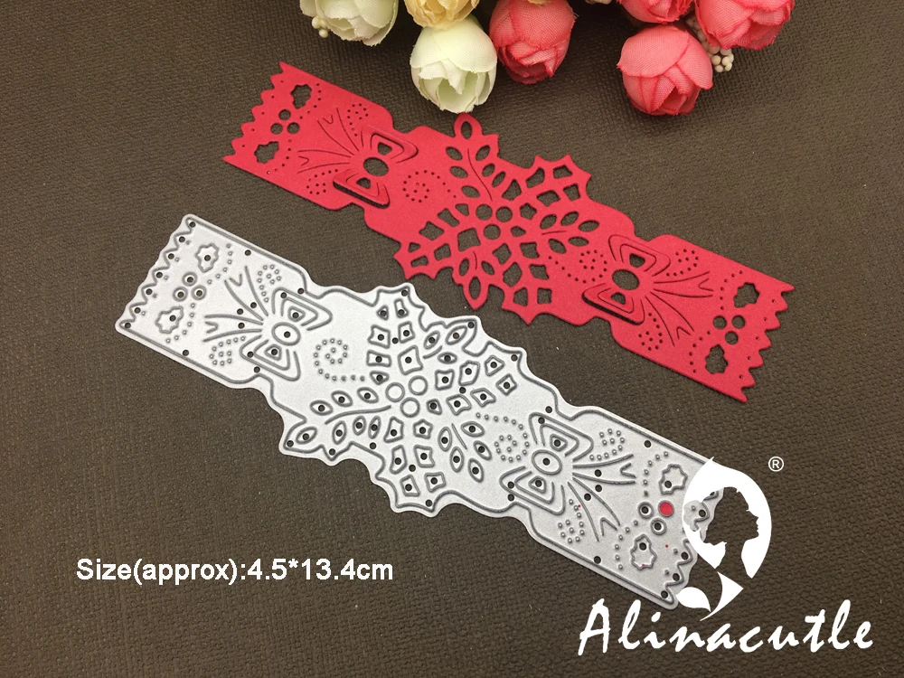 

AlinaCraft METAL CUTTING DIES leaf border Scrapbooking paper craft card album punch stencil art cutter die cut