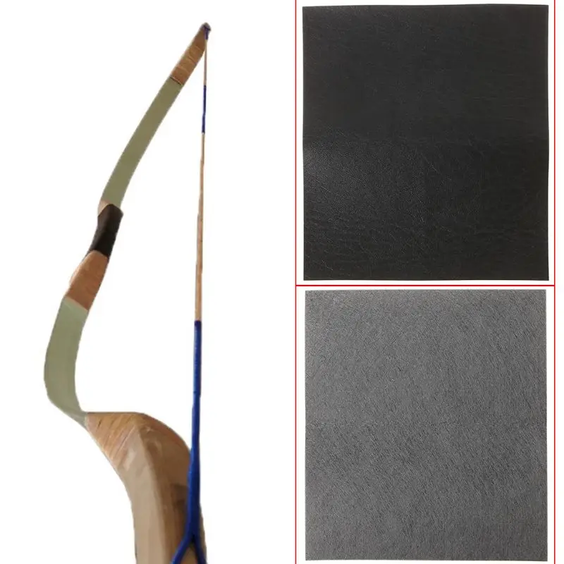 

Recurve Bow Traditional Bow And Arrow Leather Arm Guard Wrapped Faux Leather Bow Toeskin Handle Wrapper