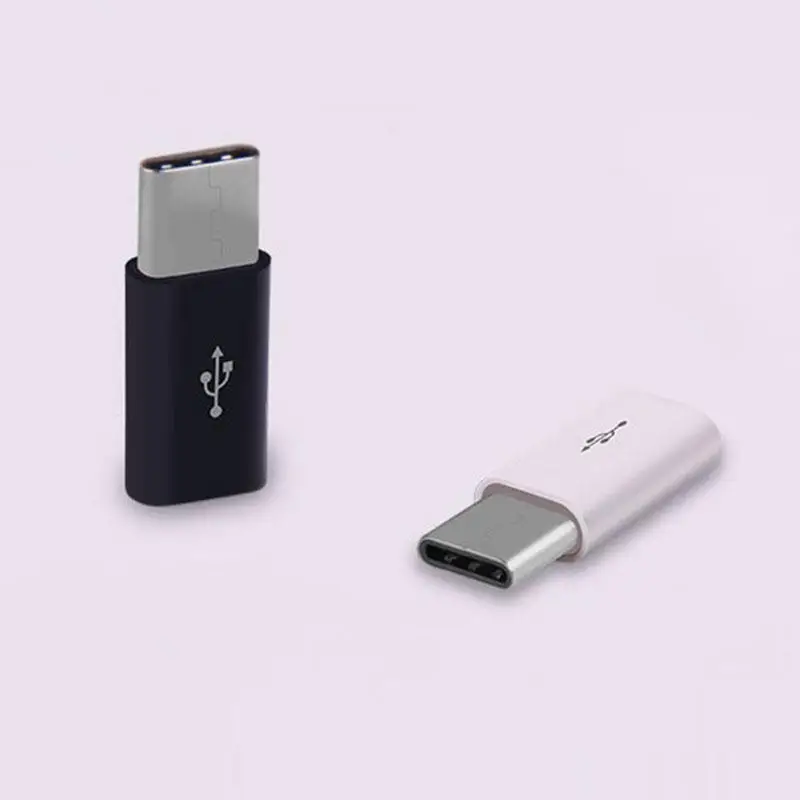 

AMZDEAL USB 3.1 Type-C Male to Micro USB Female OTG Converter Adapter for Smart Mobile Phone Plug & Play Universal Portable