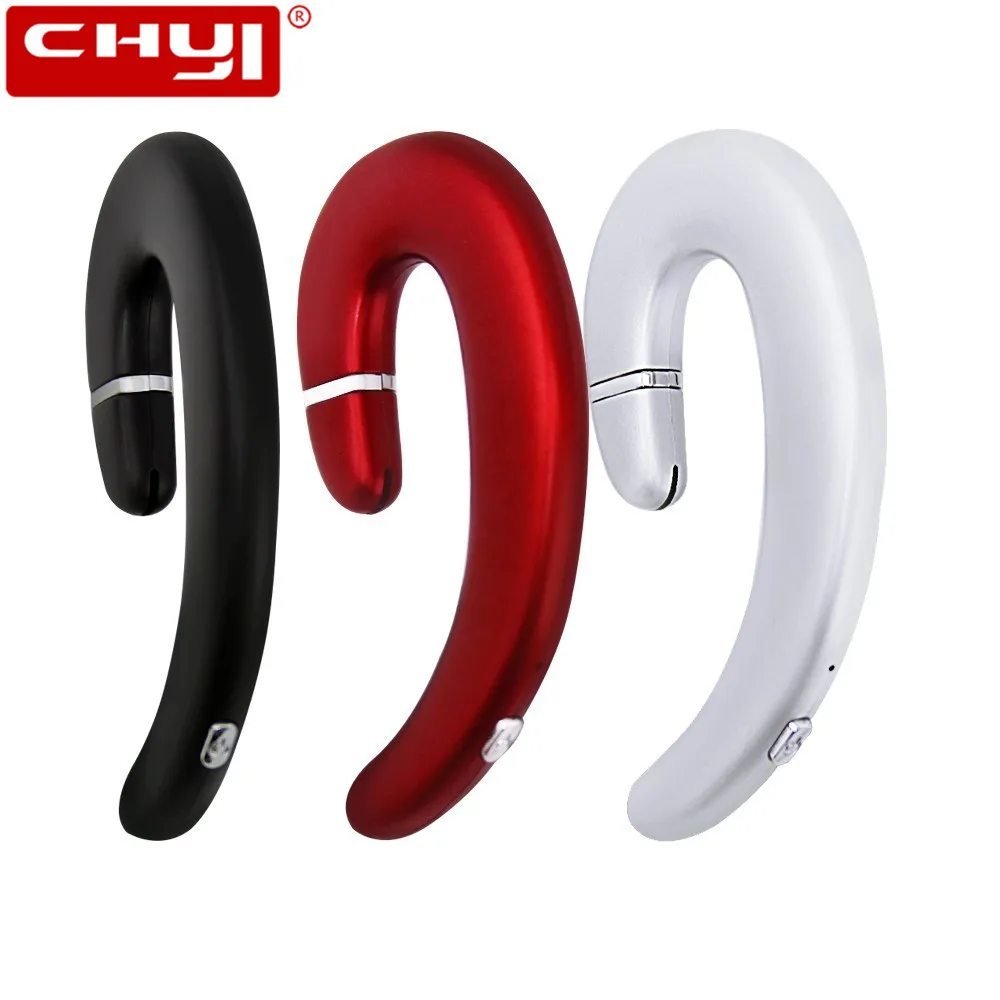 CHYI Wireless Headphone Bluetooth Earphone Ear Hook Painless Headset For iPhone Xiaomi Samsung Bone Conduction Earphone Bluetoot