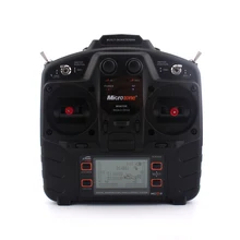 Microzone 2.4GHz S-FHSS 4.2V-6V 8ch RC Transmitter Controller Receiver For RC Helicopter Plane Quadcopter Glider drone