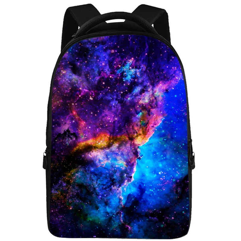 Galaxy Pattern Vintage Style Unisex Fashion Casual School Travel Laptop Backpack Rucksack Daypack Tablet Bags