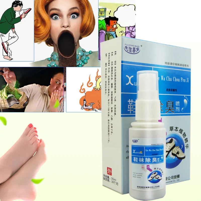Профессиональный тумана антибактериальный дезодорант для обуви анти-зуд запах пота