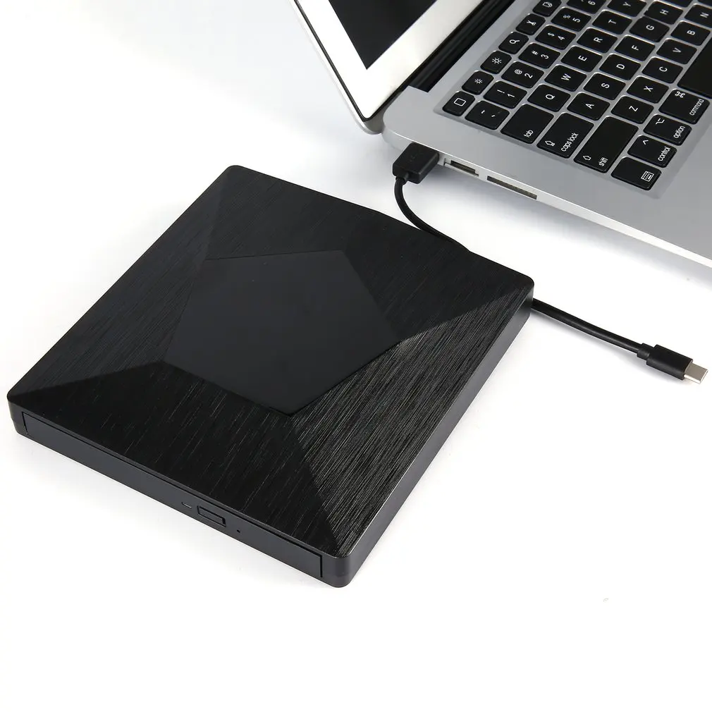 

External DVD CD Player USB 3.0 Burner DVD-CD External Aluminum Alloy Ultra-Portable CD DVD + RW RW Player