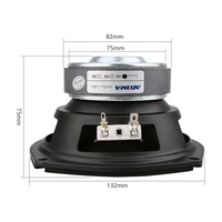 AIYIMA 5.25 Inch Subwoofer Sound Speaker Driver 4/8 Ohm 120W Home Theater Hifi Power Woofer Music Loudspeaker - Image 4