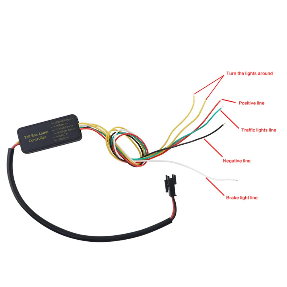 Enjoydeal DC12V Водонепроницаемый Светодиодные ленты Гибкий тормозной светильник ленты багажник автомобиля задний стоп-сигнал поворота светильник бар Тип