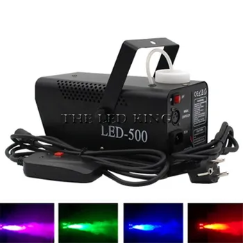 

Mini 1500W LED RGB Wireless Remote control fog machine pump dj disco smoke machine for party wedding Christmas stage LED fogger