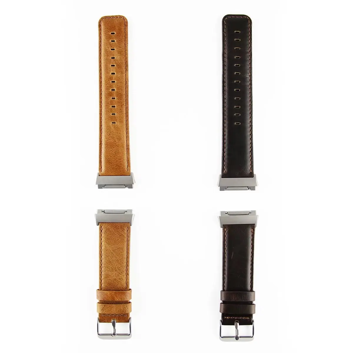 Brown Retro First Layer Cowhide Watch Band for Fitbit Ionic Genuine Leather Strap for Fitbit Ionic Band Bracelet Wristband Brown Retro First Layer Cowhide Watch Band for Fitbit Ionic Genuine Leather Strap for Fitbit Ionic Band Bracelet Wristband
