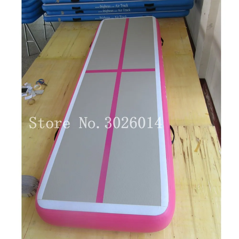 Free Shipping 3 1 0.2m Air Track Inflatable Tumbling Mats for Gymnastics with Electric Pump for Martial Arts Training Outdoor
