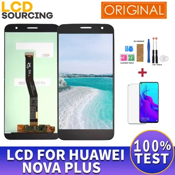 

ORIGINAL 5.5" For Huawei Nova Plus LCD Display Touch Screen Digitizer Assembly with Frame For Huawei Nova Plus Display Replace