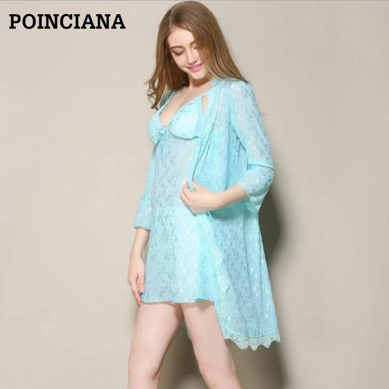 chemise and gown set