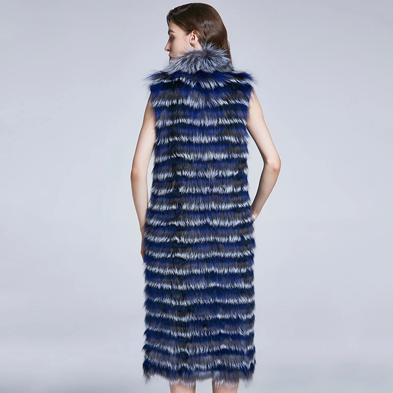 Рисунок 6 - JKP новый длинный жилет из натурального Лисьего меха