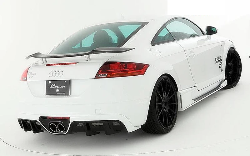 Для Audi TT TTS TTRS спойлер 2 двери TT Седан GT спортивный стиль черный карбоновый задний спойлер