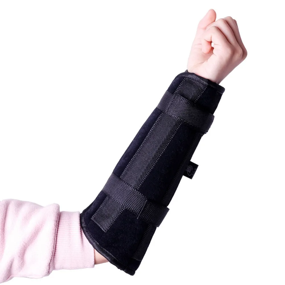 

Carpal Medical Wrist Support Sprain Forearm Splint Adjustable Breathable Wrist Brace Medical Arm Wrist Splint Black #267066
