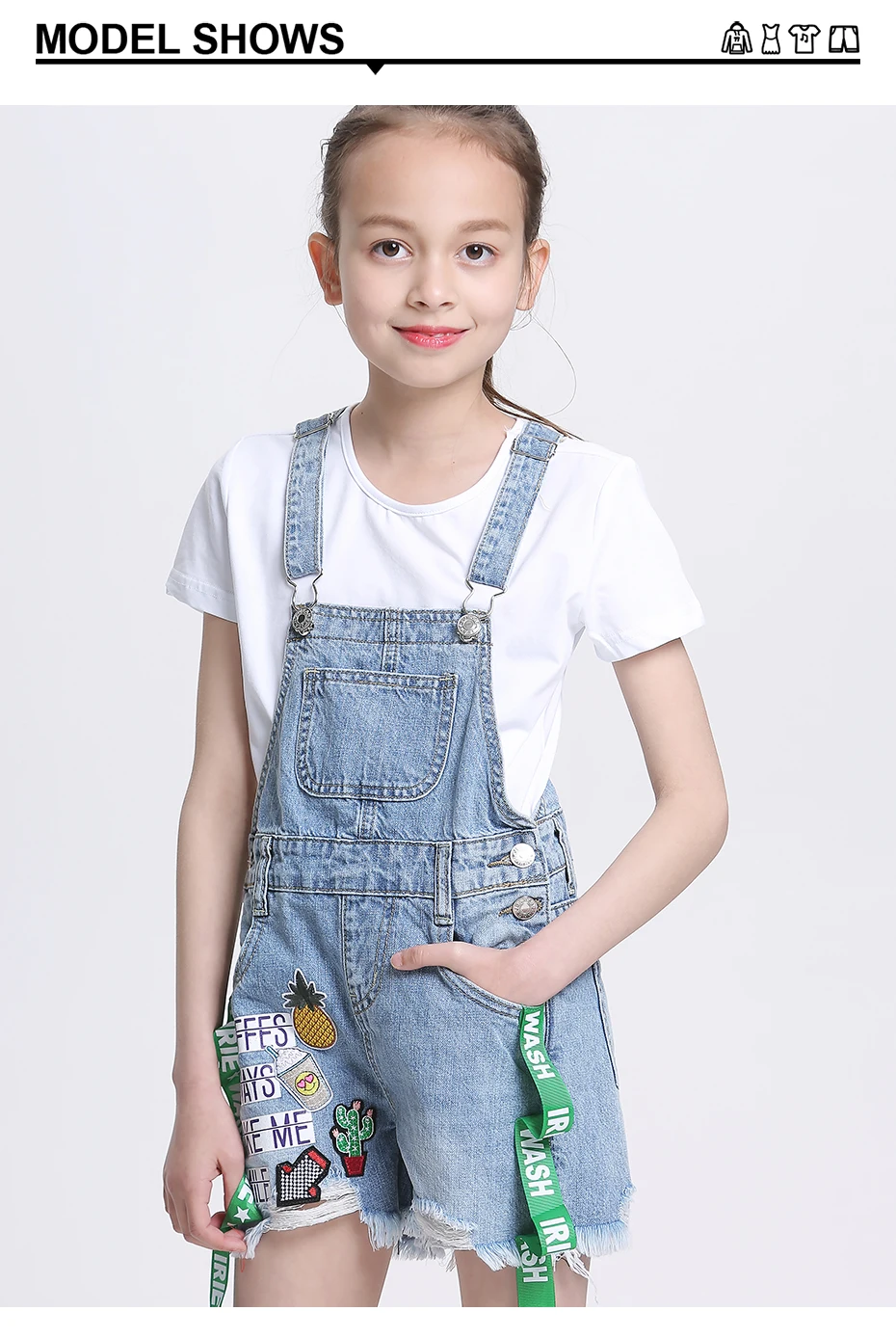 girls size 8 overalls