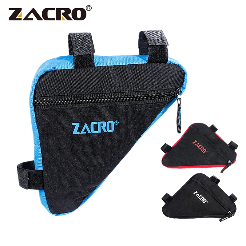 

Zacro Waterproof Triangle Cycling Bicycle Bags Front Tube Frame Bag Mountain Bike Triangle Pouch Frame Holder Saddle Bag New