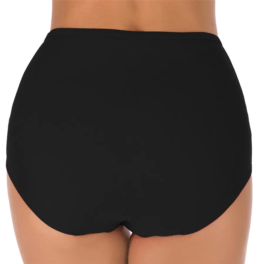 2019 women's sexy beach shorts high waist beach stretch shorts bikini ming shorts for lady quick dry swimming shorts female 40J8 (15)