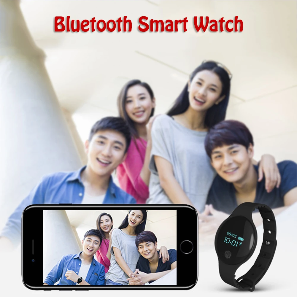 TLW08 Bluetooth Смарт часы для женщин водонепроницаемый Браслет фитнес трекер Браслет SMS QQ педометр спортивные Smartwatch IP65