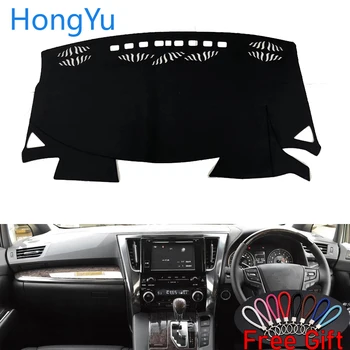 

Car Dashboard Cover Dash Mat Board Pad Carpet Dashmat Interior Mats for Toyota ALPHARD 2015 2018 Right Hand Drive Accessories