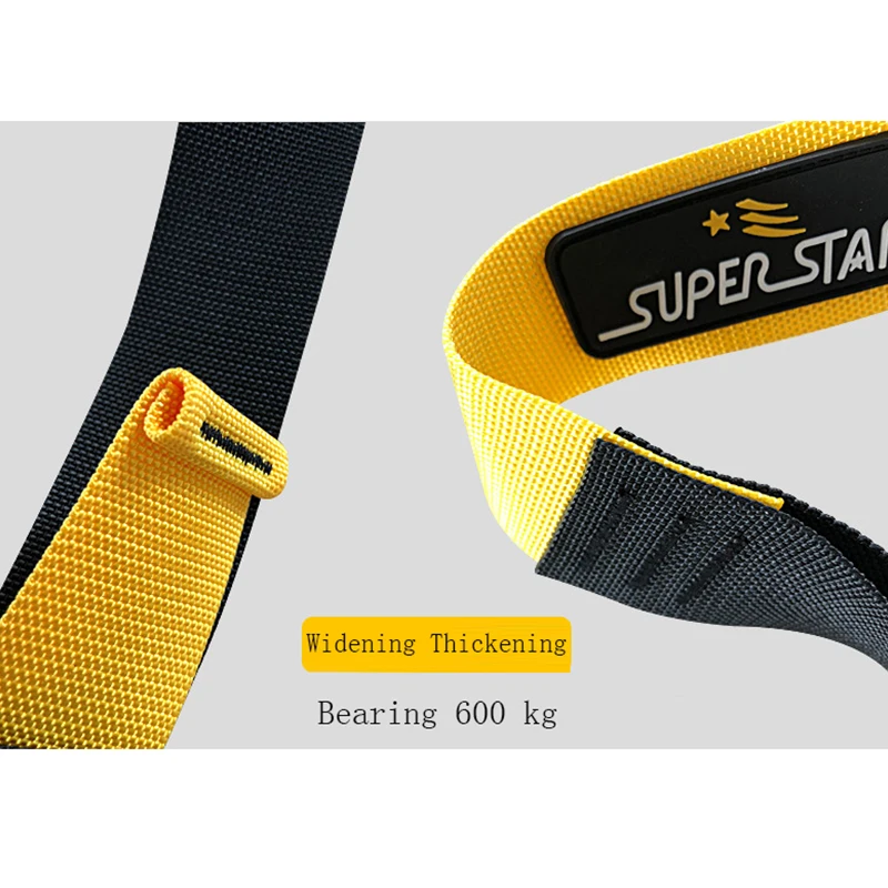 Hanging Training Strap Resistance Bands Fitness Bands Hanging Belt Tension Resistance Pull Rope Home Exerciser Training TXR