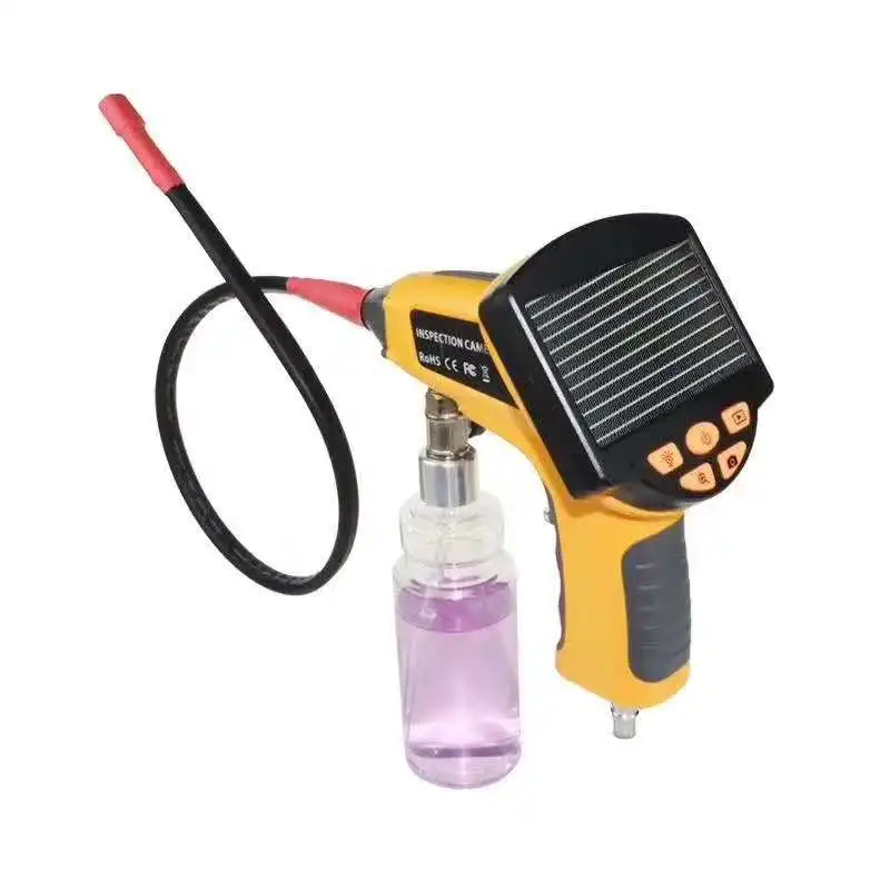 

3.5/4.3 Inch Air Conditioner Evaporator Visual Cleaning Borescope Spraying AV Handheld Endoscope