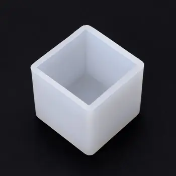 

Silicone Mold 3D Cube DIY Desk Decoration Jewelry Making Pendant Tools Handmade Gifts Crafts Epoxy Resin Molds 40mm