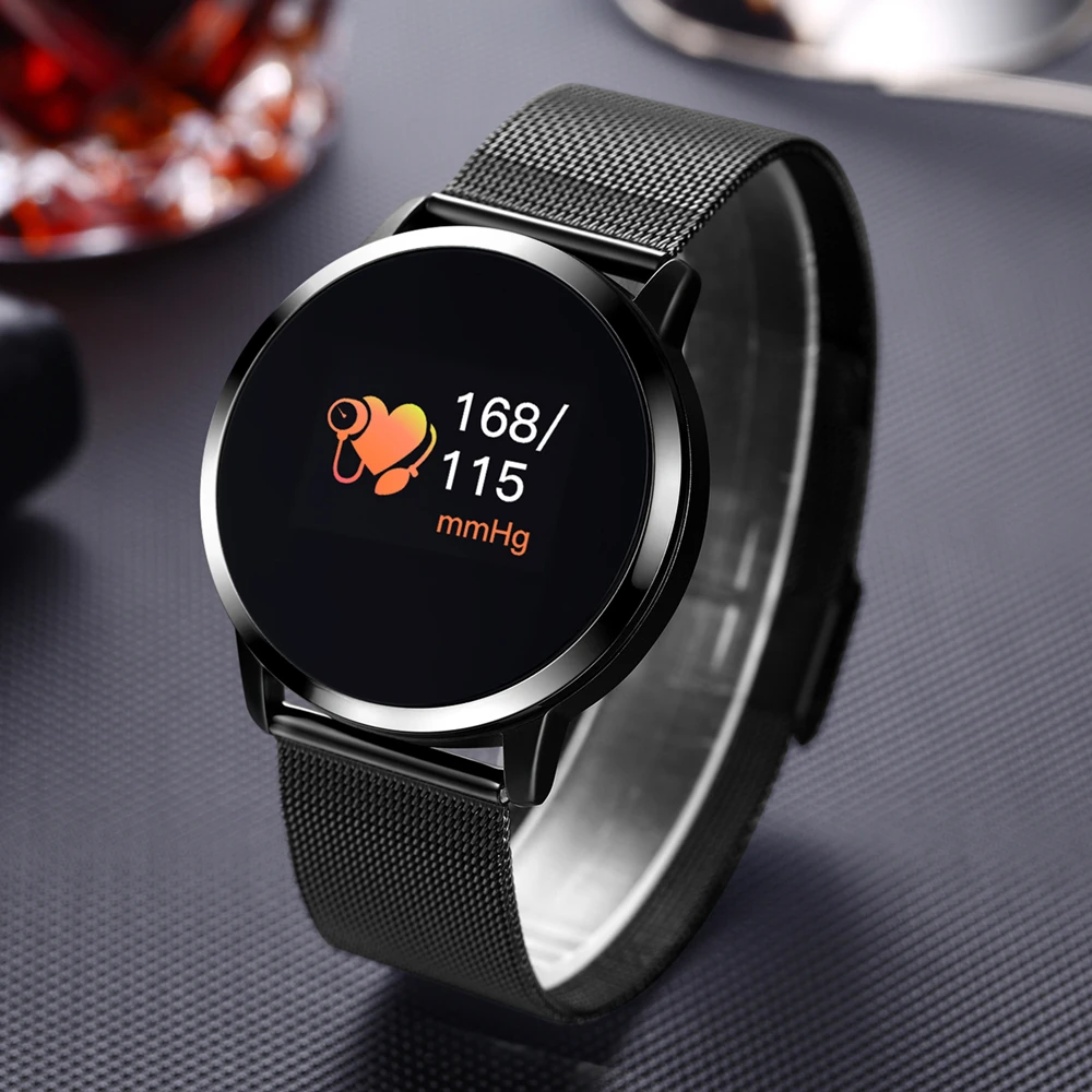 Смарт часы EXRIZU Q8 спортивные с пульсометром и тонометром|Смарт-часы| |