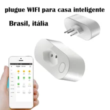 exuanfa Smart home smart remote control products WIFI smart regulation row plug Brazilian gauge plug for Brazil Switzerland