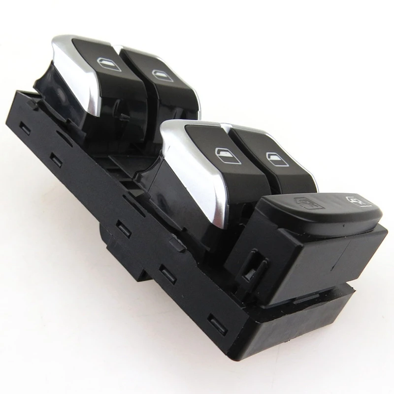 

Chrome Driver Side Electric Master Window Control Button Switches For Audi A4 S4 Q5 B8 8Kd959851A