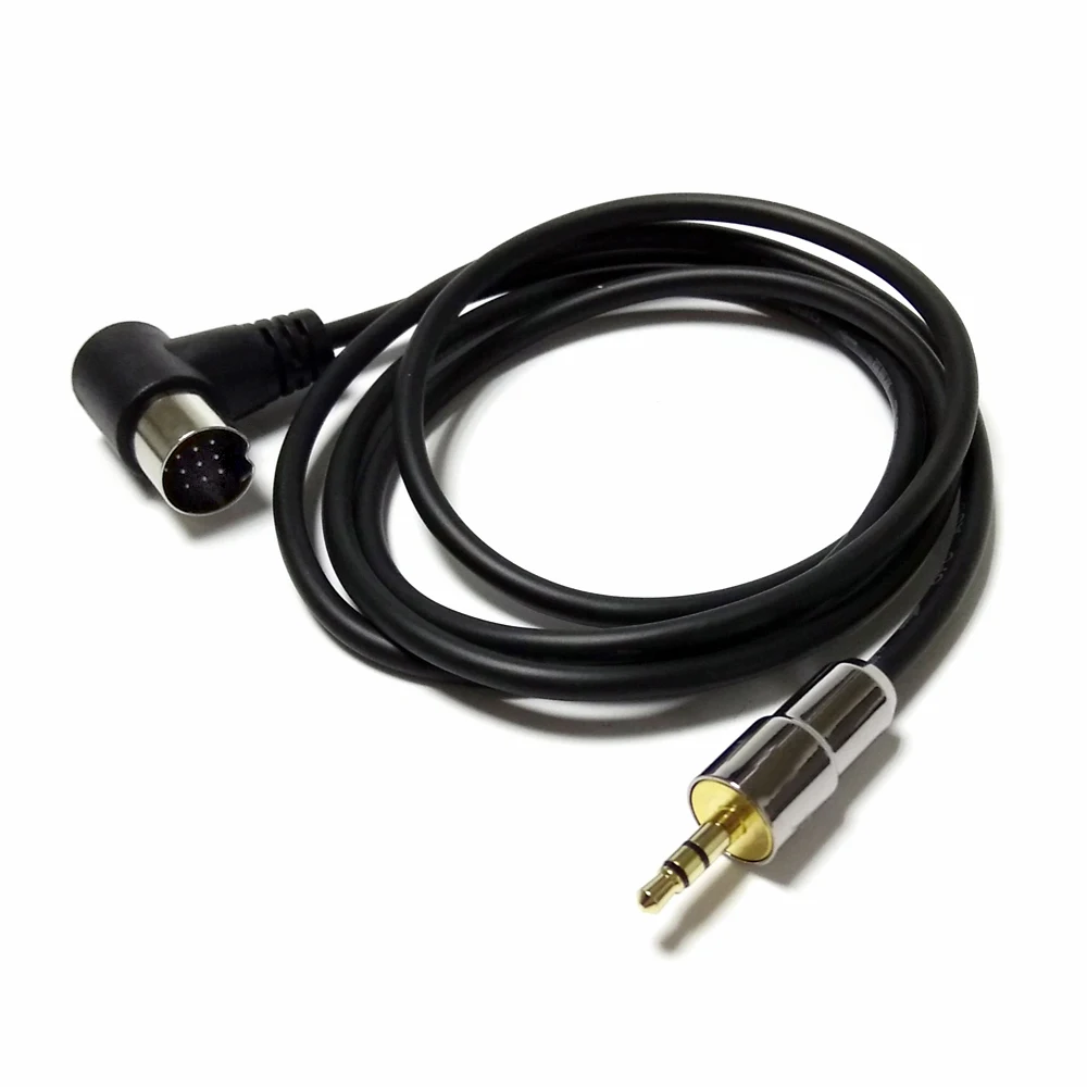 

Biurlink 13Pin Car CD Changer to 3.5MM Smartphone AUX Headphone Jack Adapter Input Cable for Kenwood CA-C2AX KCA-iP500 CA-C1AX