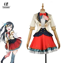 

ROLECOS Anime Love Live All Stars Yuki Setsuna Cosplay Costume PERFECT Dream Project Cosplay Dress Women Fancy Uniform Full Set