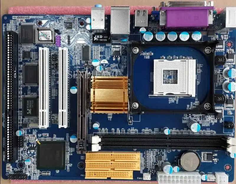 

Working for 845GL3 845GV Motherboard with 3 ISA 2PCI slots 2 COM 2 IDE socket 478,VGA One year warranty