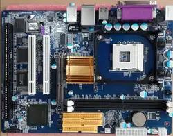 Работает для 845GL3 845GV материнская плата с 3 ISA 2PCI Слоты 2 COM панель IDE 478, VGA один год гарантии