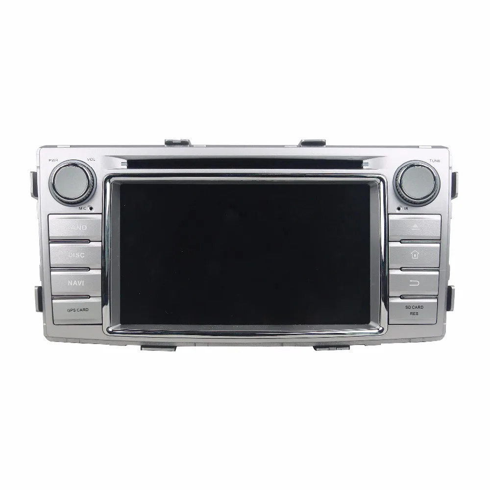 Excellent Android 8.0 octa core 4GB RAM car dvd player for TOYOTA Hilux 2012 ips touch screen head units tape recorder radio 1