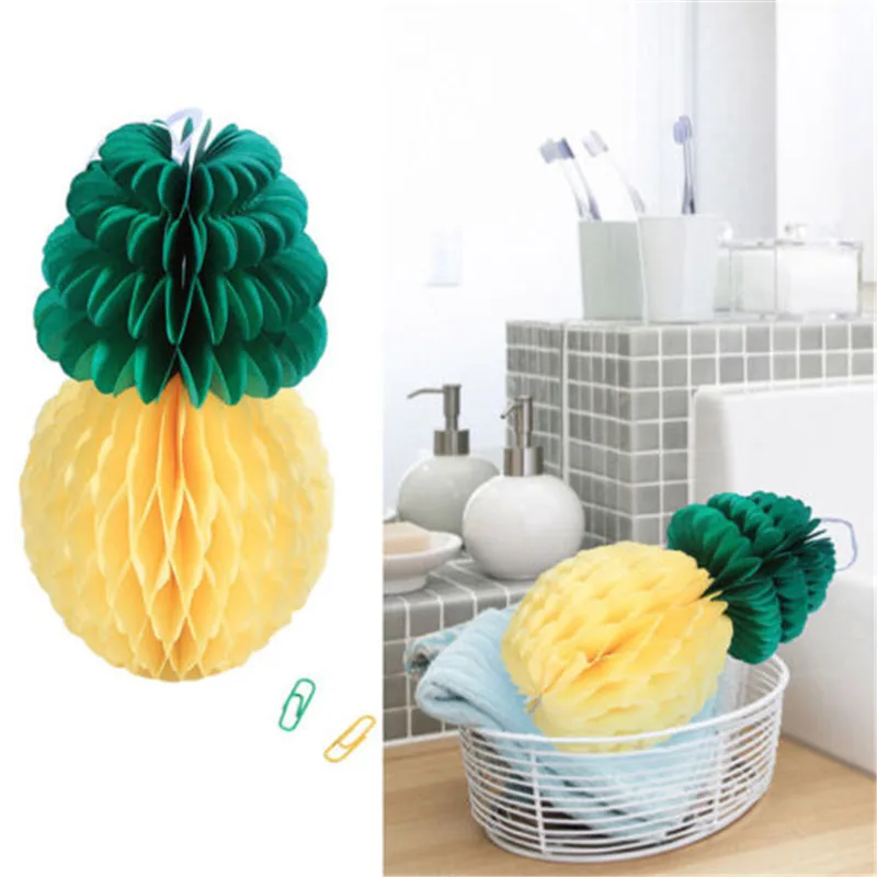 1Pcs Creative Tropical Pineapple Honeycomb Table Decor Hawaiian Luau Beach Party Festive Supply | Дом и сад