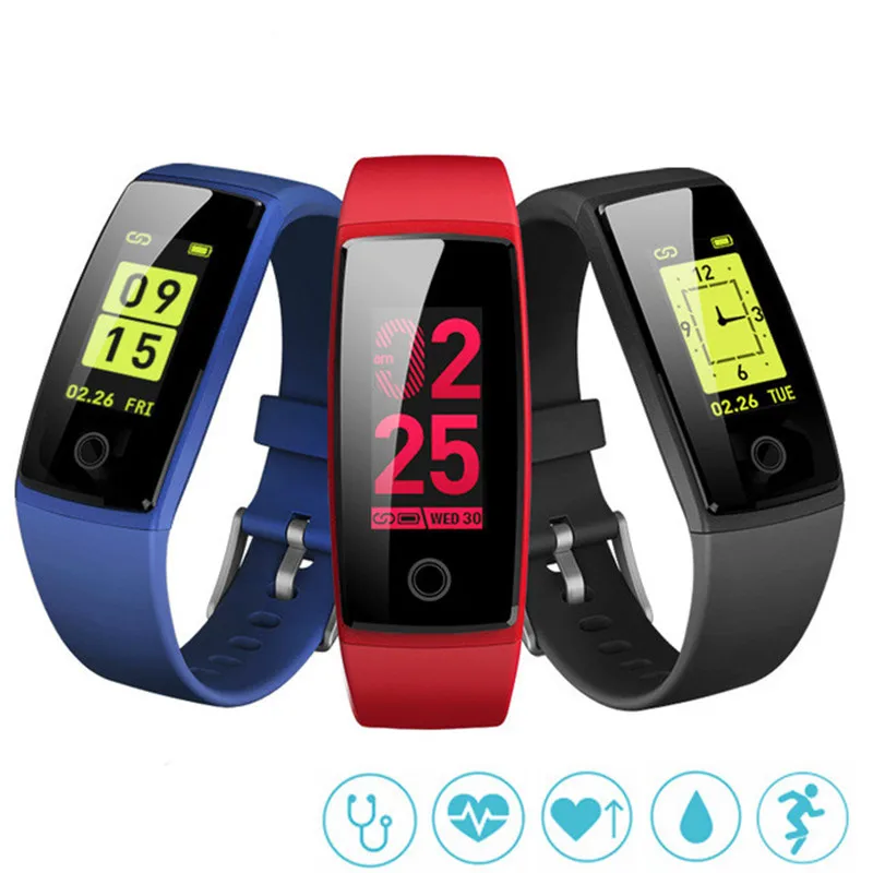 

NEW Sport Smart Bracelet Fitness Tracker Continuous Heart Rate for Android IOS IP67 Waterproof Smart Watch Men Woman Wristband